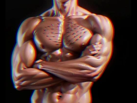 Gay nudist Jaguar Otorongo in hot anime scene