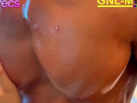 Steamy scene of an Asian hunk with great body getting nipple fetish fulfilled and prostate stimulation.