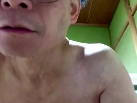 Solo boy masturbates and cums in public for verification