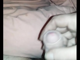 Solo boy enjoys Japanese porn morning