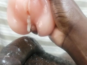 Oil and BBC action made me cum more than once