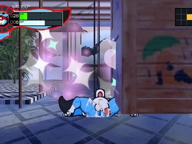 A never-ending and wild ninja gangbang in Oh So Hero, a gay Hentai game porn play.