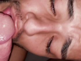 Hot gay scene with pleasure and anal sex