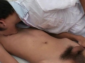 Doctor’s kinky examination of a naughty twink.