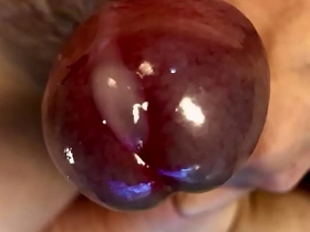 Solo boy’s intense masturbation with a happy ending