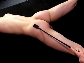 Young and arrogant hunk gets tied up and teased by a twink he previously bullied in a gay bondage scene.