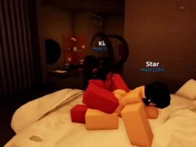 Cartoon video of gay sex in Roblox