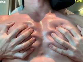 Worship the muscular body of a male fitness enthusiast.
