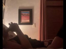 Big tits homemade Asian video with a MILF and a blowjob