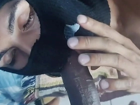 Gay blowjob and anal sex with a blacked hung bandido