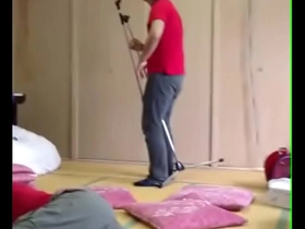Masatomos anal scene in a funny gay YouTube video