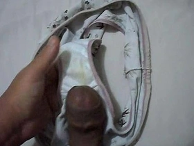 Voyeur soloboy’s accidental discovery of wife’s dirty panties