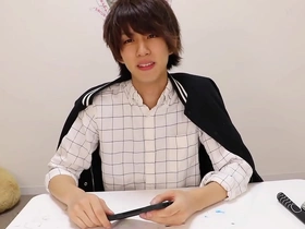 This is a homemade video of a Japanese gay boy named Hajime.