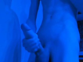 Asian hunk with big cock shows off his skills in the bedroom