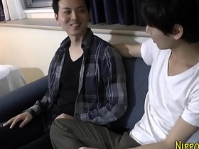 Gay sex scene with Asian twink and hardcore anal action