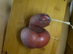 Intense ballbusting scene with a happy ending