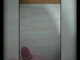 Solo Japanese stud’s self-pleasure with a sex toy